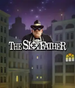 Immerse yourself in the shadowy realm of The Slotfather game by Betsoft, highlighting a commanding mafia boss standing against a moonlit cityscape. This graphic evokes the dramatic atmosphere of the mob life, with the boss dressed in a traditional black suit and hat. Ideal for players who enjoy mafia stories, providing a captivating adventure. 