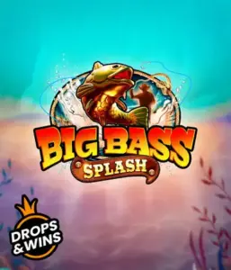 Get hooked on the action-packed adventure of the Big Bass Splash game by Pragmatic Play, highlighting a lively fish splashing out of water. This graphic captures the spirit of angling with striking visuals and energetic text. Great for anglers, promising a captivating gaming experience. 